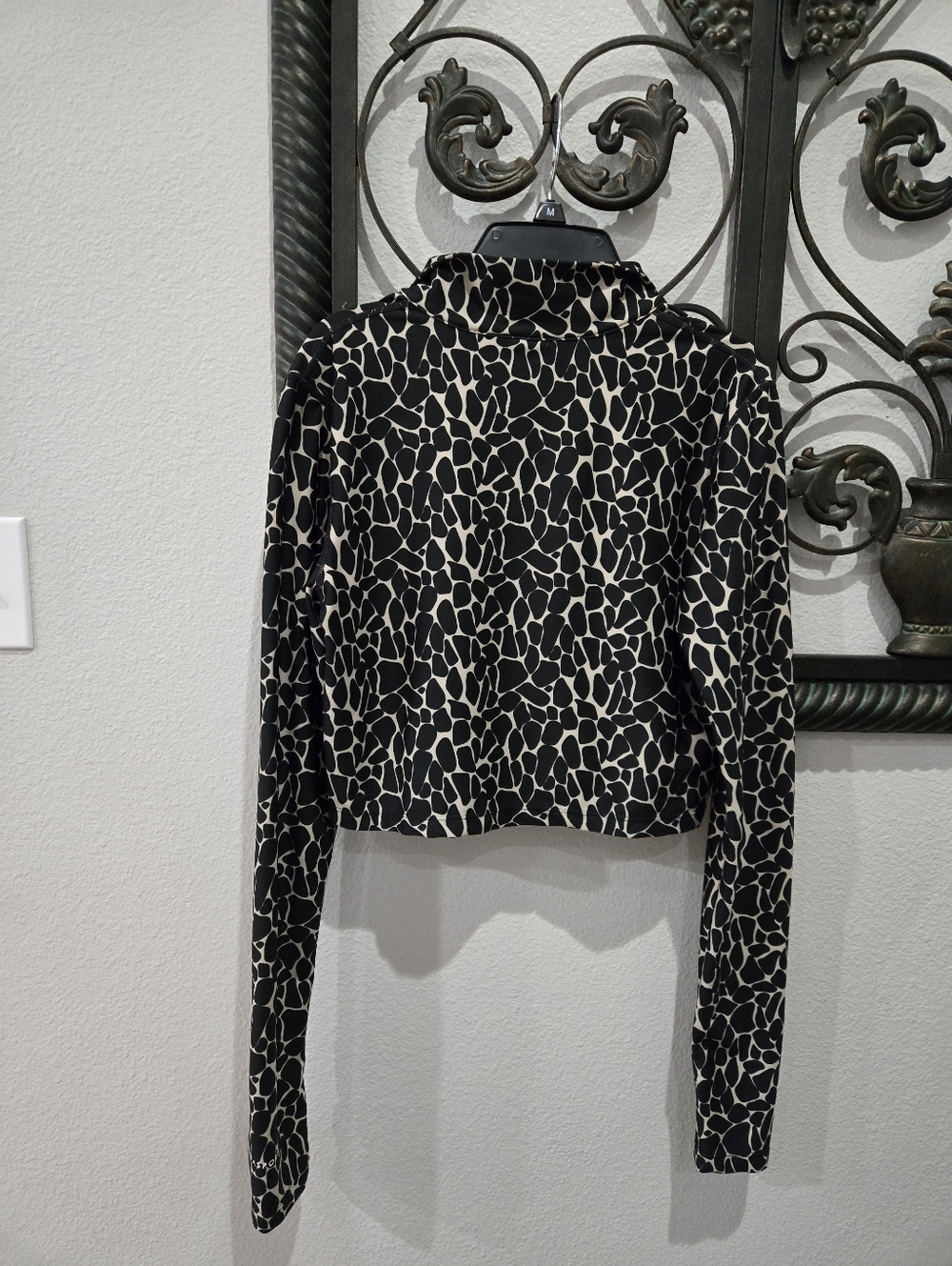 Pink Soda Sport 1/4 Zip Cropped Long Sleeve Active Top ONLY - Picture 7 of 9